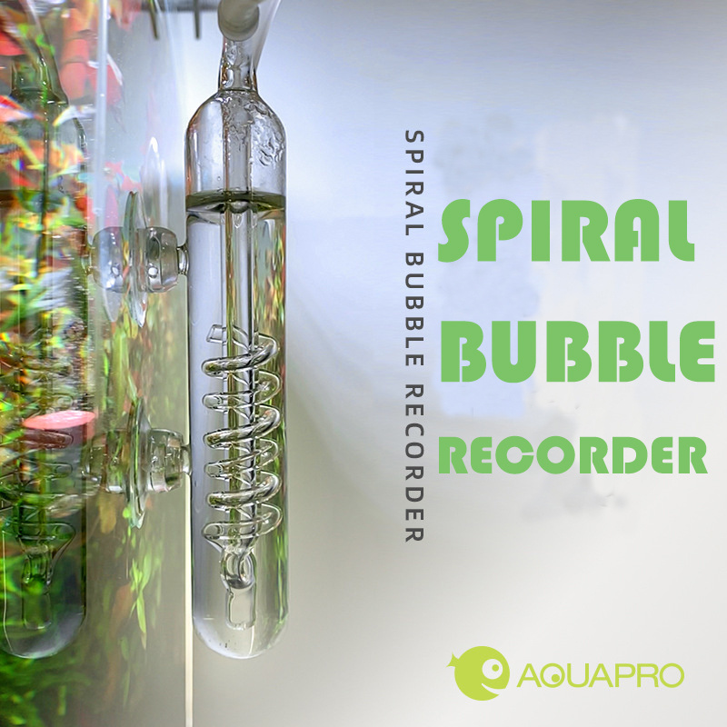 Planted Aquarium Ada - Aquarium Spiral Blase Recorder Diffusor Zähler