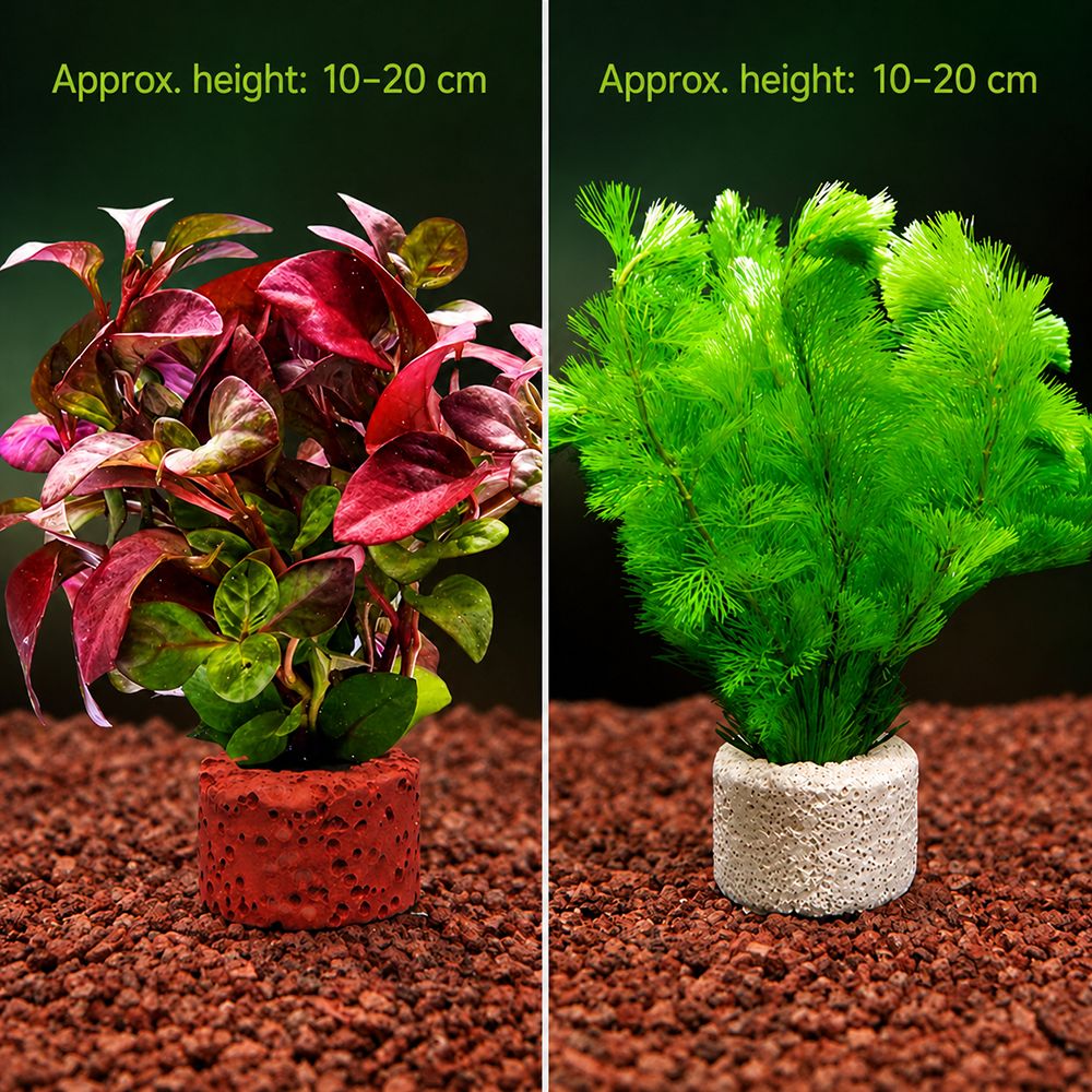Planted Aquarium Pictures - 10 Stück Gewichtete Ringe zur Befestigung