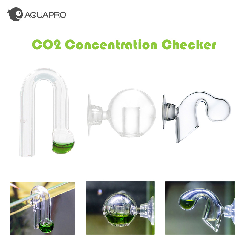 Planted Aquarium Ada - Glas CO2 Konzentration Checker Drop Indicator