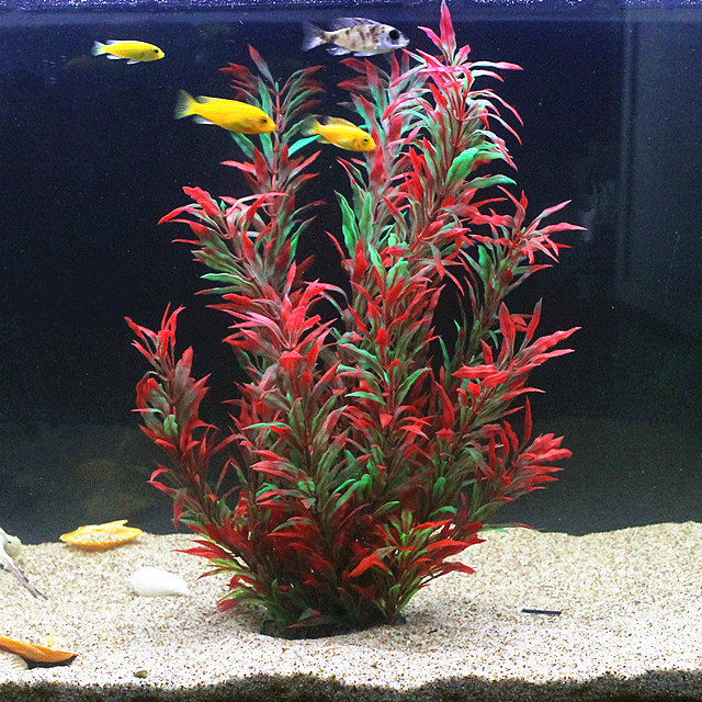Aquarium Plants Book - 50CM Künstliche Aquarium Seltene Pflanzen Aquarium