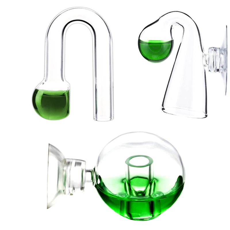 Aquarium Plants Book - Diffuses Glas CO2 Drop Checker Aquarium