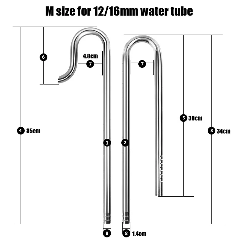 Lily Pipe Edelstahl Inflow Out – Planted Aquarium Ada Bewertung und Preis