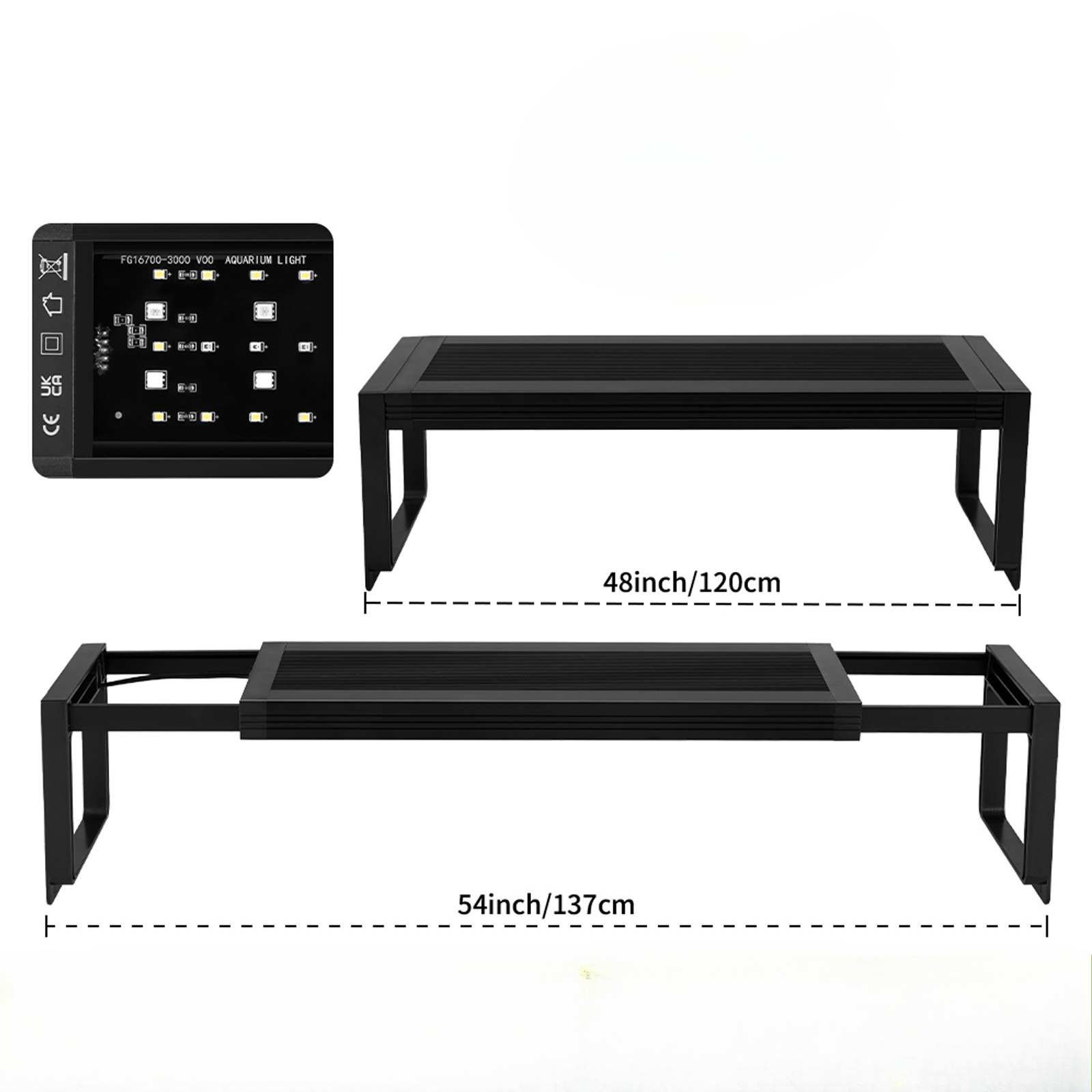 100V-240V Aquarium 24/7 Vollsp – Planted Aquarium Hanging Light Bewertung und Preis