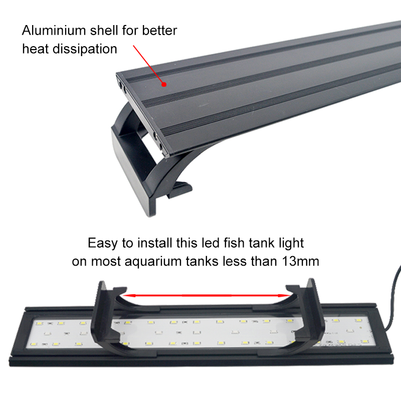 Aquarium-LED-Licht für 16–64 c – Aquarium Plant In Pot Bewertung und Preis