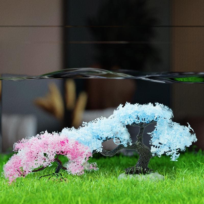 Simulierte Bäume Künstliche Pl – Planted Aquarium Aquascape Bewertung und Preis