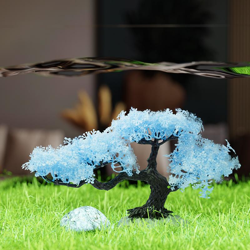 Simulierte Bäume Künstliche Pl – Planted Aquarium Aquascape Bewertung und Preis