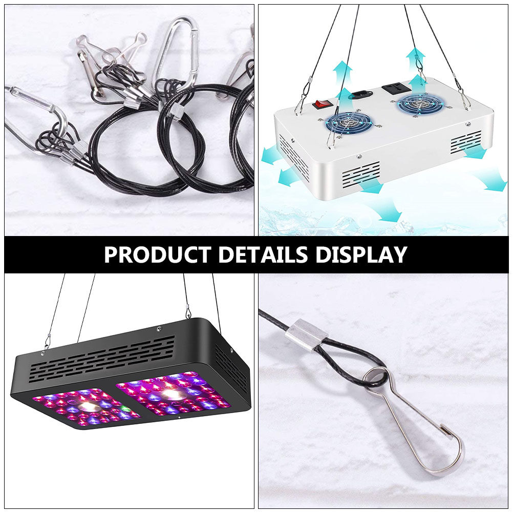 4-teiliges Premium-Edelstahl-S – Planted Aquarium Hanging Light Bewertung und Preis